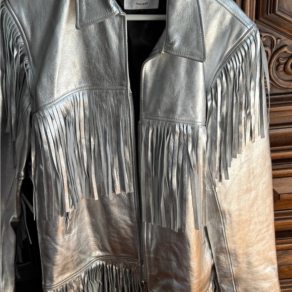 Silver Fringe Jacket - Picture 5 of 5